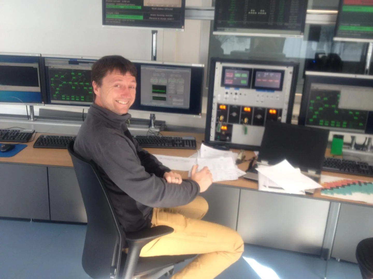 NEW ISOLDE control room